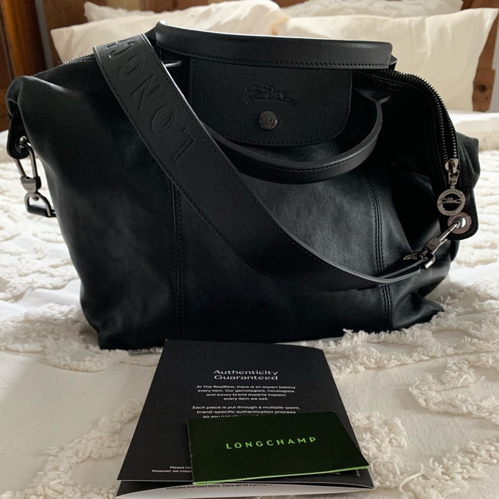 Longchamp le cuir medium new model